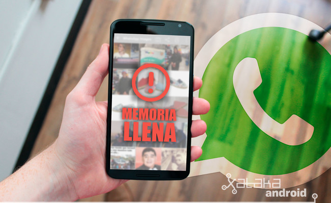Whatsapp Memoria Llena