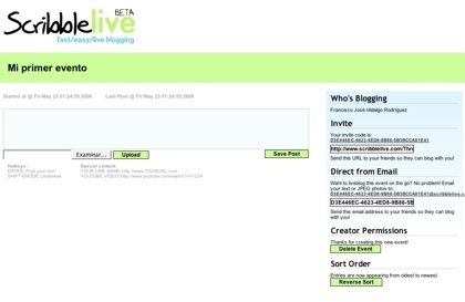 ScribbleLive, nueva plataforma para bloguear "en vivo"