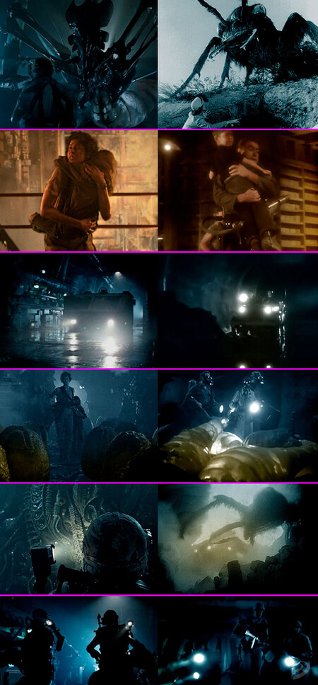 Aliens La Humanidad En Peligro Comparacion