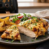 Cómo hacer pechugas de pollo congeladas en la freidora de aire: quedan gratinadas, jugositas y llenas de sabor  