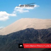 Christoph del Bondio, a la conquista de la duna Cerro Blanco