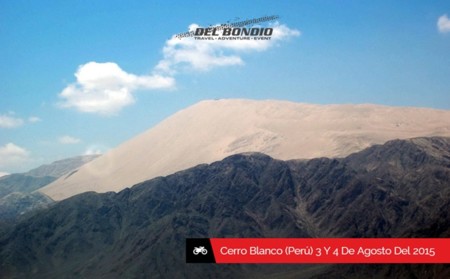 Christoph del Bondio, a la conquista de la duna Cerro Blanco