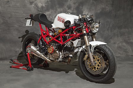 Esta es Bandu, la café racer de Frankenstein que un día fue una Monster 750