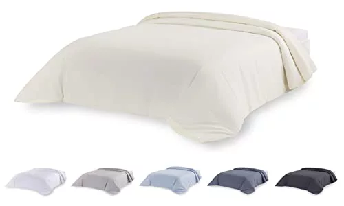 Todocama – Funda nórdica de Microfibra para edredón de Tacto Extra Suave. (Beig - Cama 80/90-150x220cm).