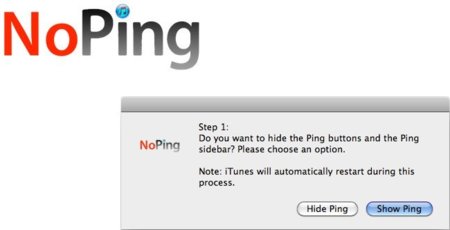 No Ping y deshazte del servicio Ping en iTunes 10