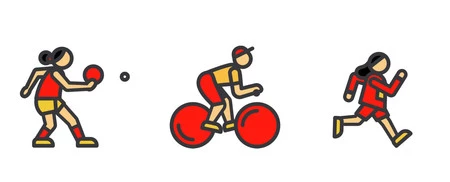 中国の国体チャレンジ達成のご褒美としてアニメーションステッカーをプレゼント