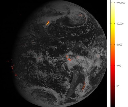 Ya tenemos las primeras imágenes de rayos desde órbita geoestacionaria