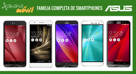 Así queda el catálogo completo de smartphones ASUS tras la llegada de los nuevos ASUS Zenfone 3