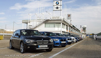 BMW Serie 1 y BMW Serie 3 Touring, presentación y prueba en el circuito del Jarama
