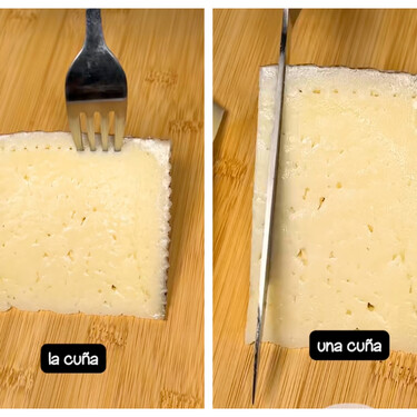 Este truco te permite cortar tus tacos de queso a partes iguales 