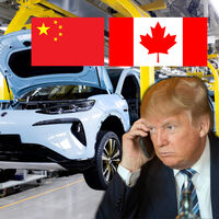 Trump le teme tanto a los autos chinos cerca de EE. UU., que amenaza a Canadá: si los deja entrar, le impondrá 100% de aranceles