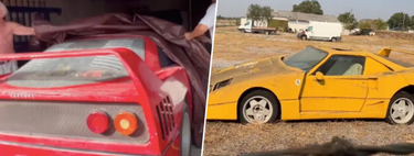 A verdade é outra: ele encontrou duas Ferrari F40 abandonadas no Google Maps e decidiu procurá-las