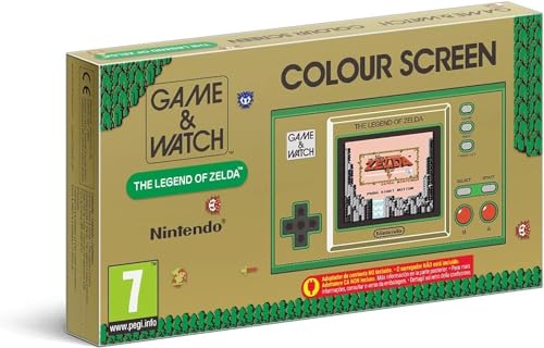 Nintendo Game & Watch: The Legend of Zelda console de jeux portables Or, Vert