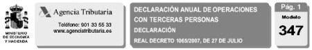 Los cambios que afectarán al modelo 347 en 2014