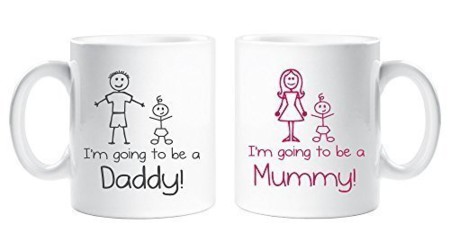 Taza Original Para Mamá Primeriza - Regalo Embarazada, Postparto, 330 Ml, Resistente Microondas Y Lavavajillas