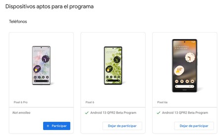 Google Pixel Trimestral Beta