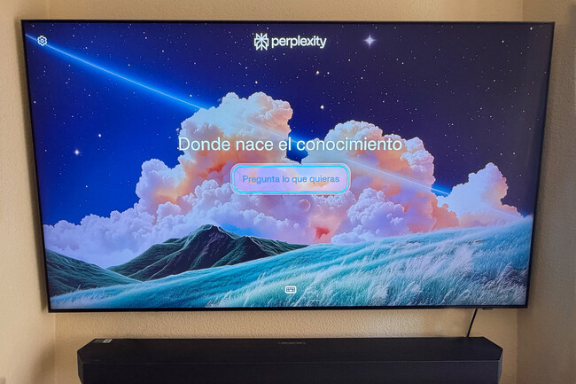 Perplexity en TV Samsung