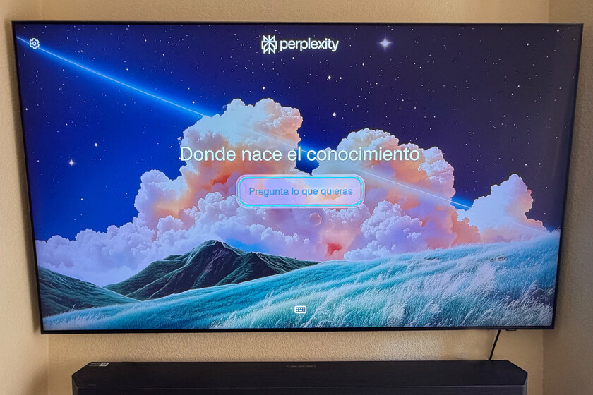 Perplexity en TV Samsung