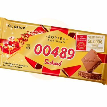 Un nuevo sorteo al que estar atento esta Navidad llega en las tabletas del turrón Suchard con hasta 50.000 euros