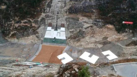 Heliostato China Presa