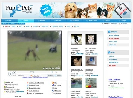 Fun-e-Pets, red social para dueños de mascotas con vídeos divertidos