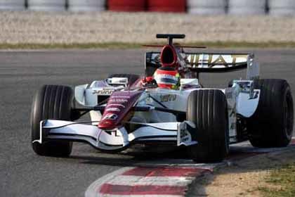 Roldán, satisfecho con su primer test para Force India