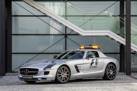 El Mercedes-Benz SLS AMG GT ya está en la Fórmula 1