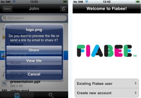 Fiabee lanza aplicación para el iPhone