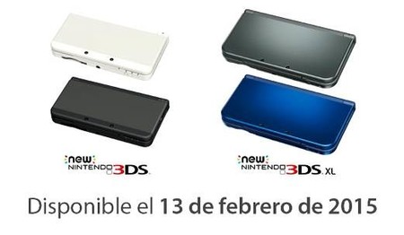 New Nintendo 3DS y New Nintendo 3DS XL saldrán el 13 de febrero en España
