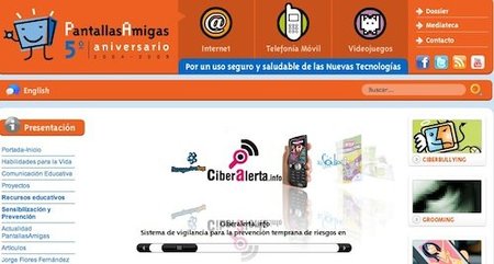 PantallasAmigas, por un uso seguro y saludable de las nuevas tecnologías