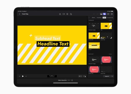 Apple iPad Final Cut Pro