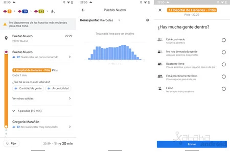 混雑した地下鉄の地図
