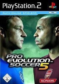Caratula del Pro Evolution 5
