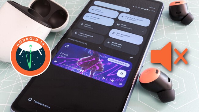 Android 14 Silenciar Reproductor Multimedia