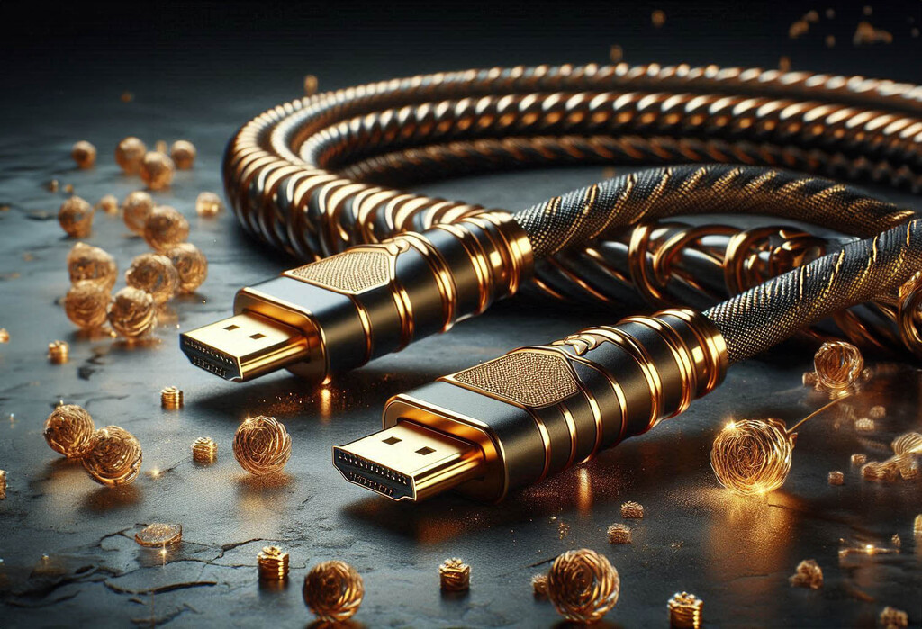Este usuario quería comprar un cable HDMI y ha visto uno que cuesta más que una tele cara. Hemos descubierto el cable para millonarios