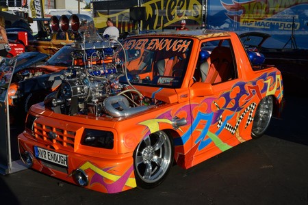 SEMA Show 2018 Suzuki Vitara con motor gigante