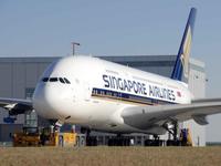 Ahí va el primer Airbus A380, destino Singapore Airlines