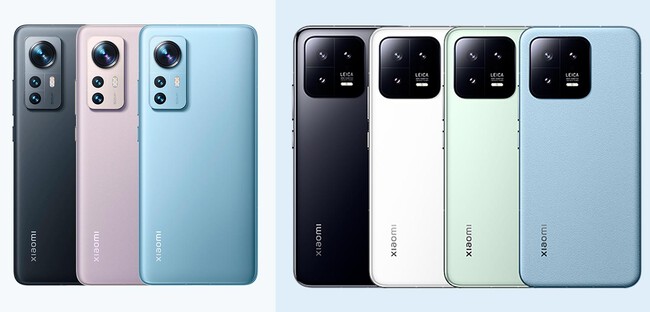 Xiaomi 12 Vs Xiaomi 13