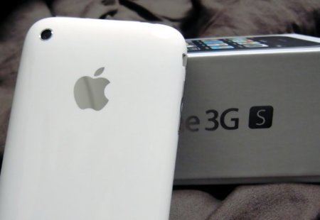 iphone 3gs apple blanco