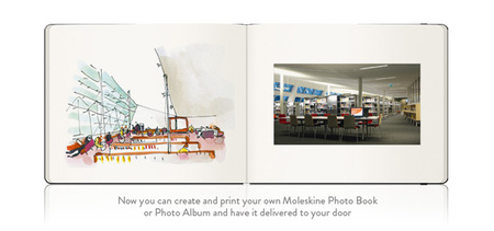 Moleskine ofrece fotolibros y álbumes fotográficos