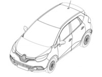 Los bocetos del Renault Captur, ya a la vista