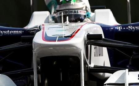 Nick Heidfeld el más rápido en una tercera sesión muy extraña