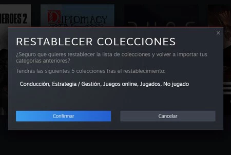 Ordenar Steam