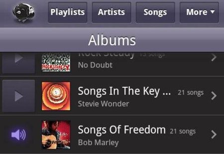 Lanzado Songbird 1.0 para Android