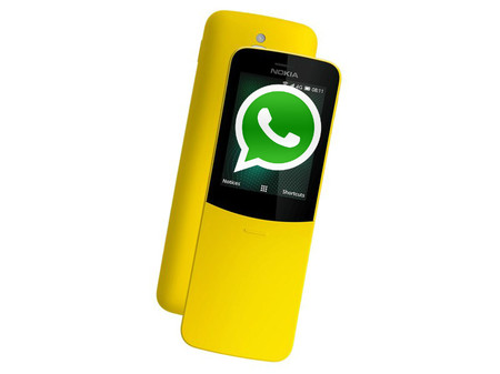 WhatsApp estará pronto disponible para el Nokia 8110, comienza el desarrollo de la aplicación en KaiOS