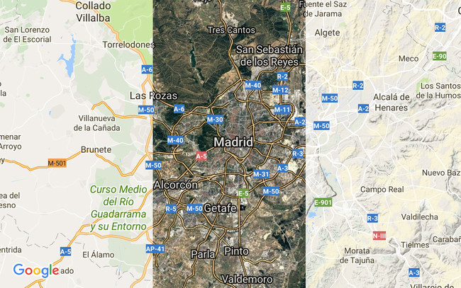 Capas Google Maps