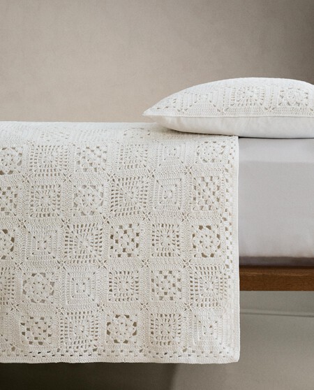 COLCHA ALGODÓN CROCHET PATCHWORK