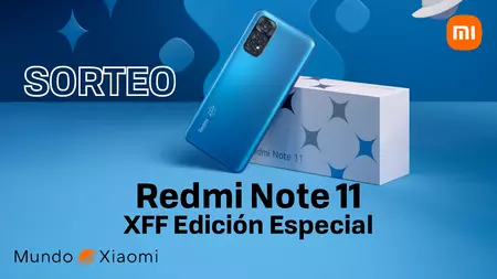 ¡Sorteamos el nuevo Redmi Note 11 XFF Special Edition!