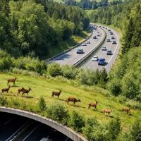 Madrid estrena una obra inédita en su carretera más congestionada: un puente vivo de 137 metros para evitar atropellos de animales 