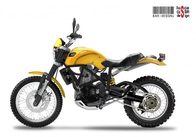 Ducati Scrambler Luca Bar